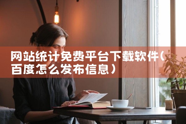 网站统计免费平台下载软件