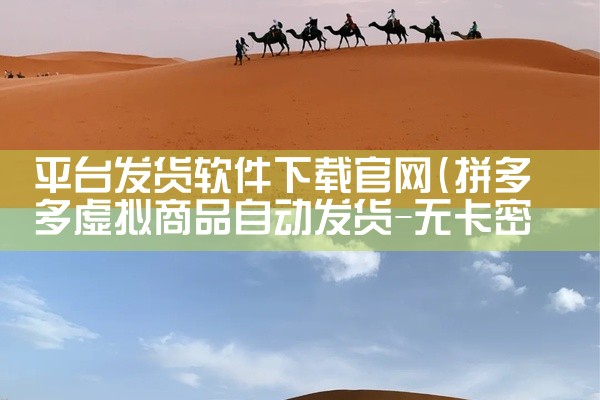 平台发货软件下载官网